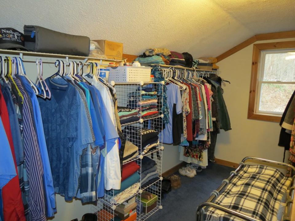 Walk Thru Master Closet