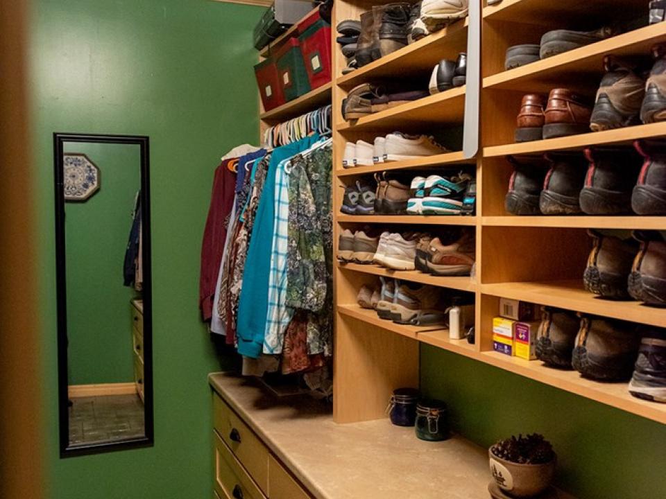 Master Walk-in Closet