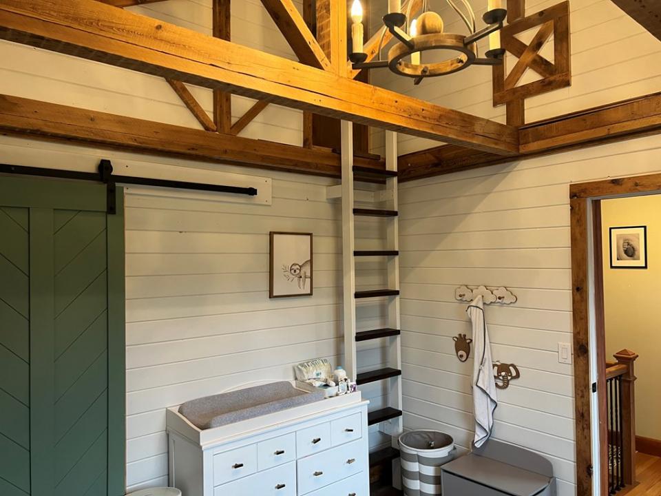 Stairs to bedroom 2 loft