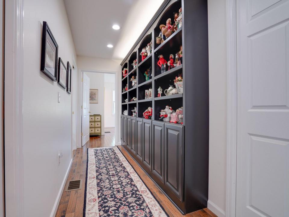 McGrath - hallway with bookcase
