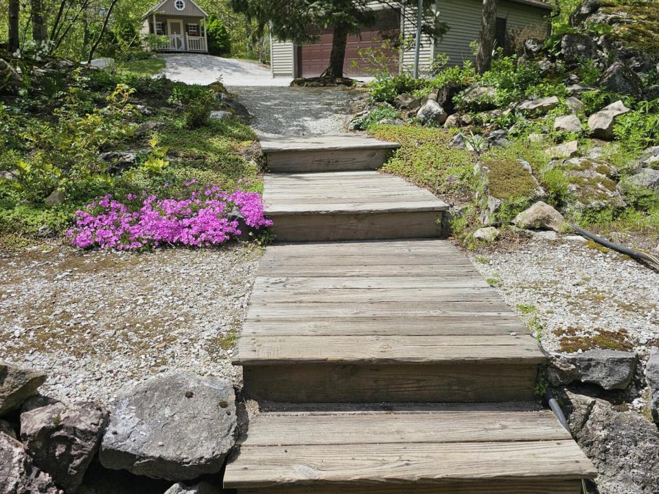 McGrath - walkway to playhouse