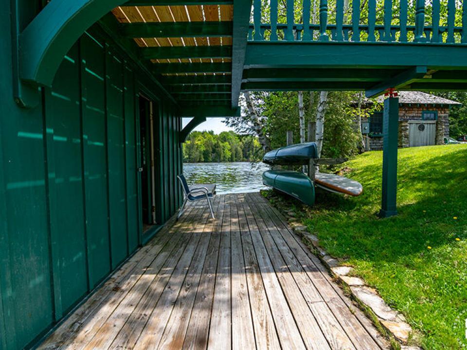 CampNorthwindOnChazyLake_Boathouse_Canoe