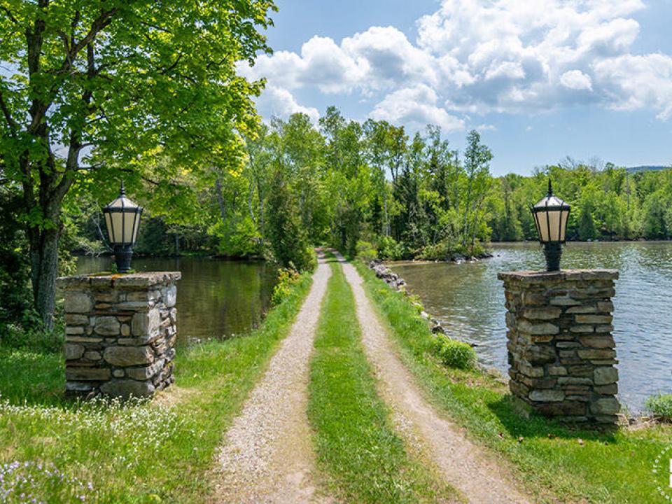CampNorthwindOnChazyLake_Driveway_Piller