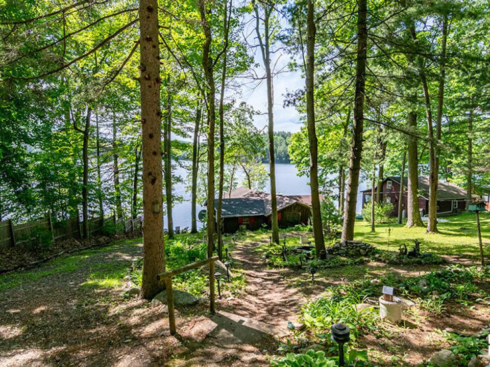 KeesevilleCabinsOnAugerLake_Path_To_Cabi