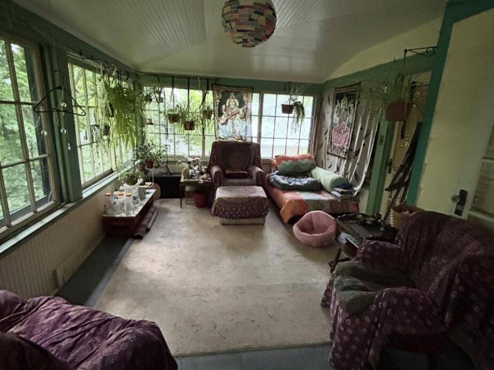 back cure porch area