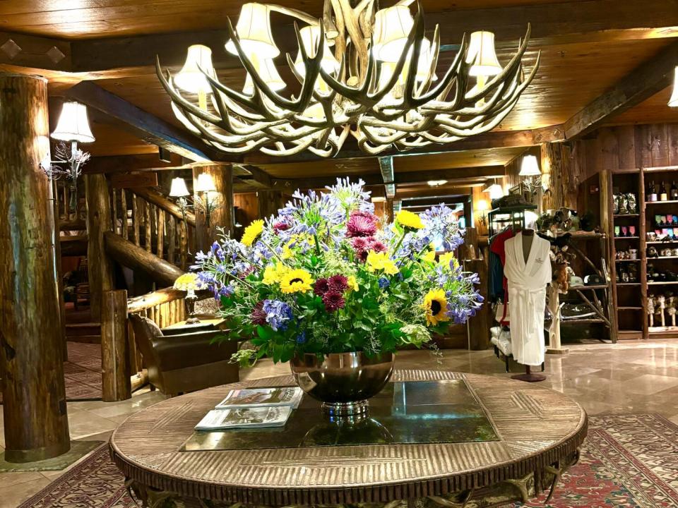 Reception area