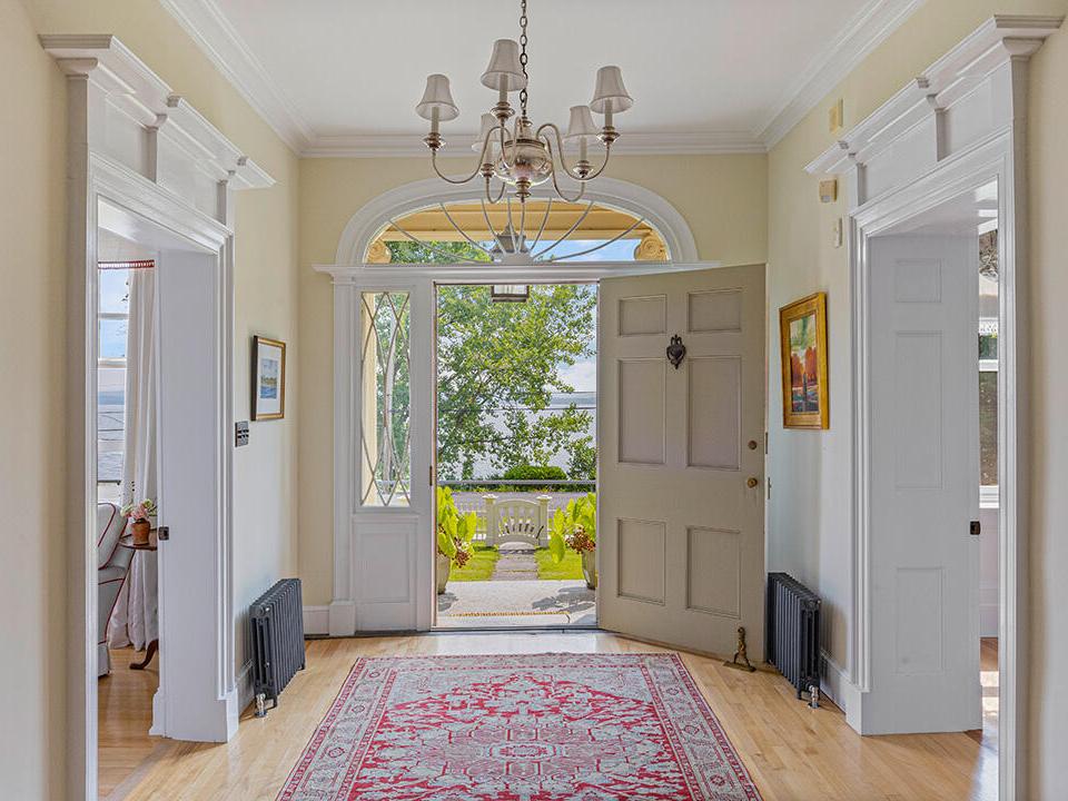 Exiting Front Door