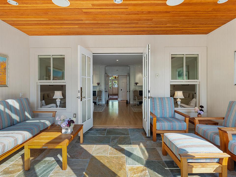 Entrance from back of house