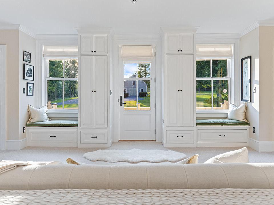 Primary Bedroom view of deck