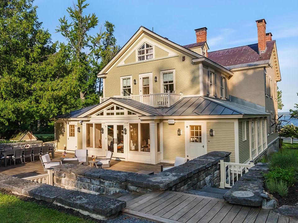 Back of Main House