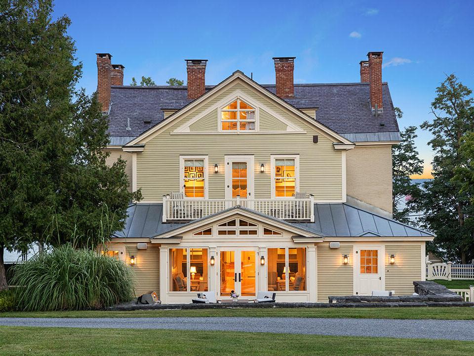 Back of Main House