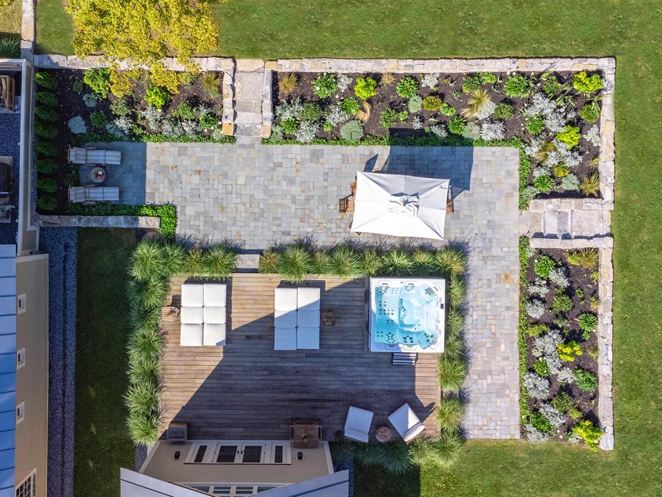 Aerial - Back of Guest House