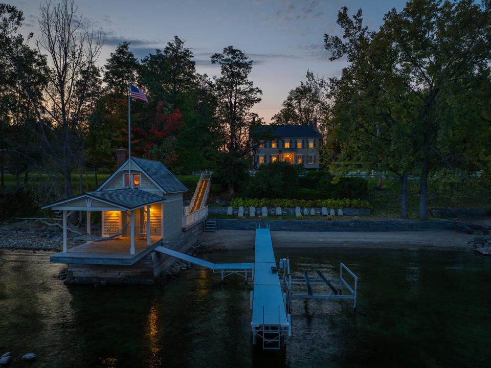 Sunset - Boathouse/Main House