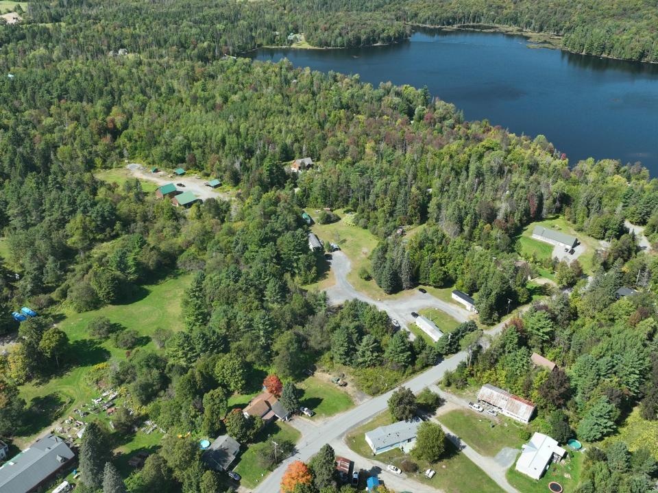 Facing North Drone Photo Bennett Road
