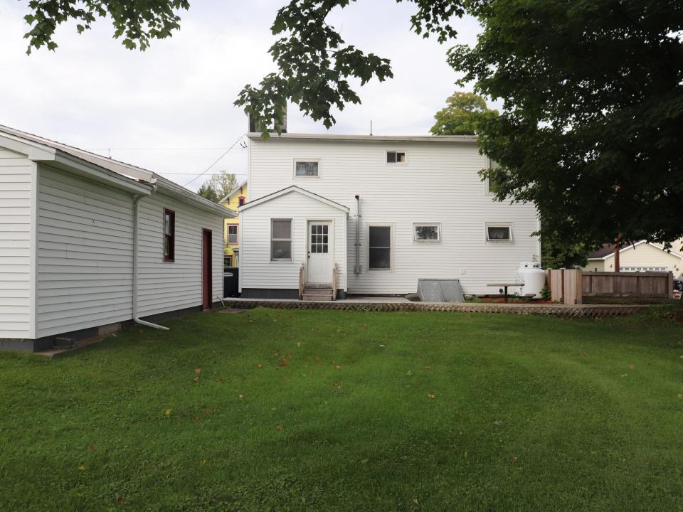 Exterior rear view