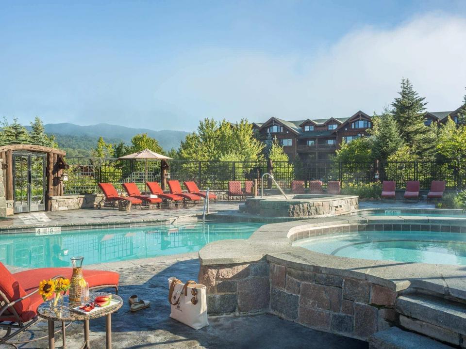 Pool at Whiteface Lodge