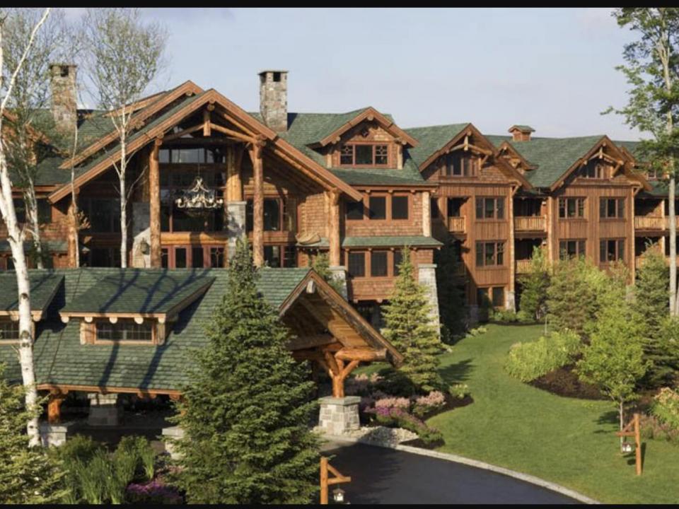 Front of the Lodge