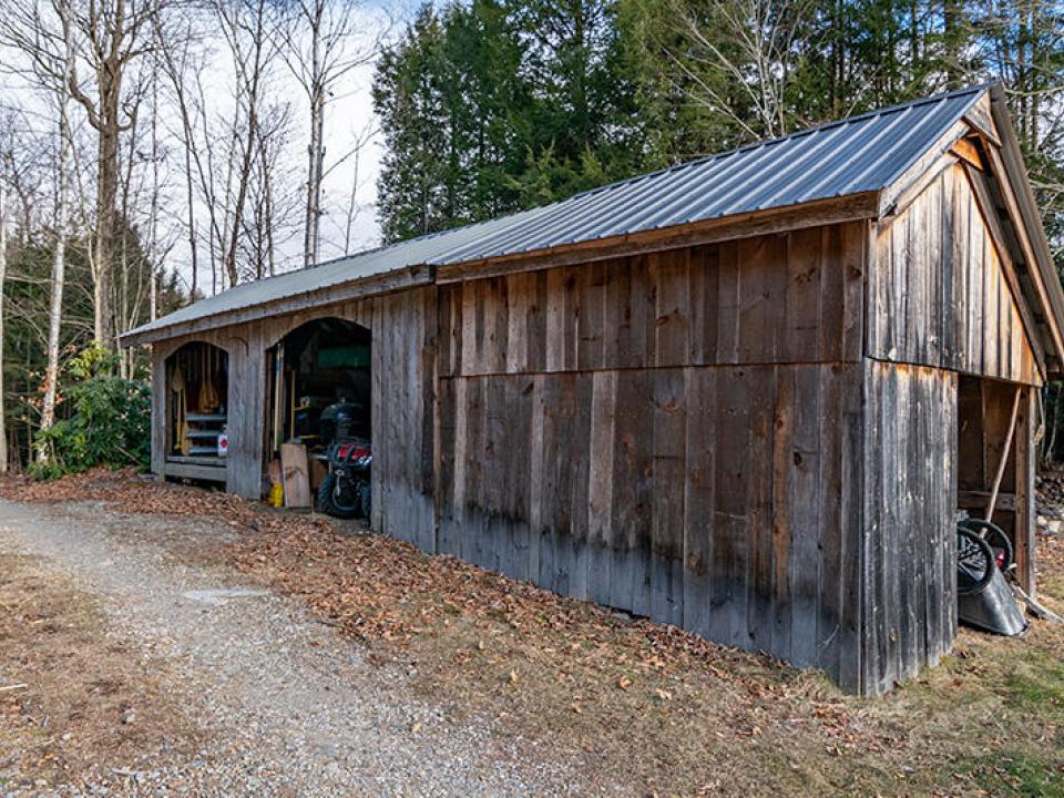 EssexHomeNestledInTheWoods_Garage