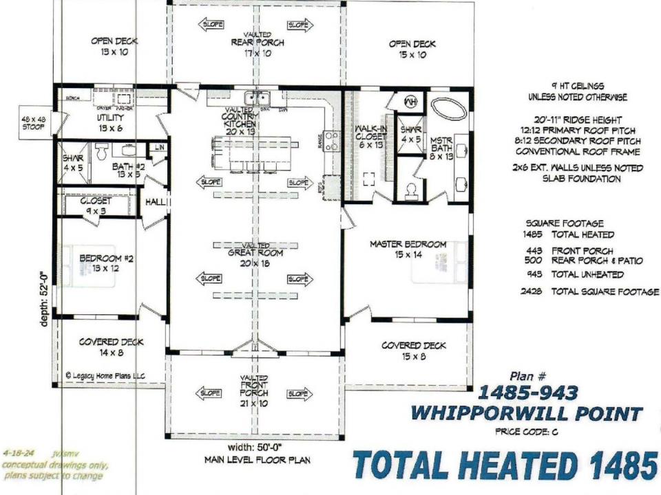 Floor Plan Lot 1