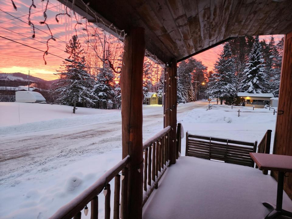 Sunset from Front Porch