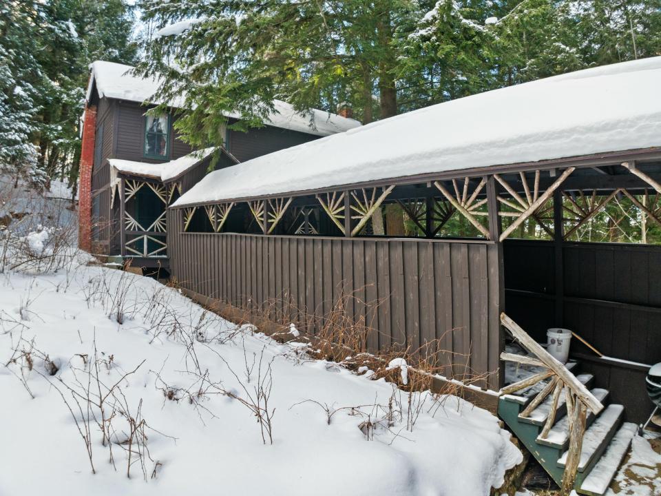 Walkway to Bunkhouse
