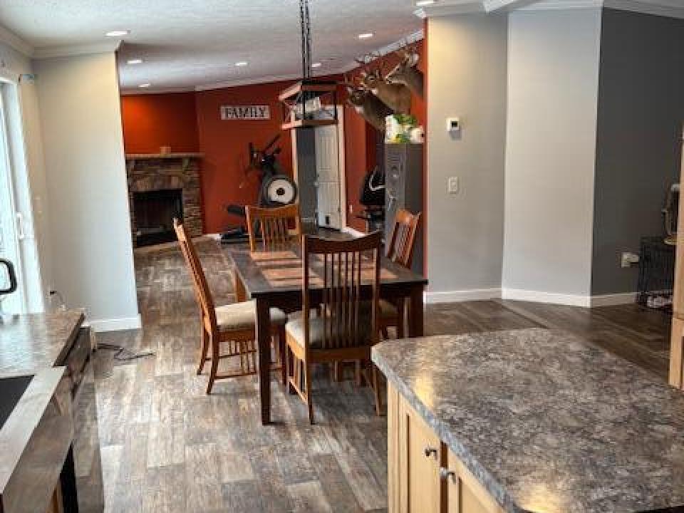 Kitchen dining family