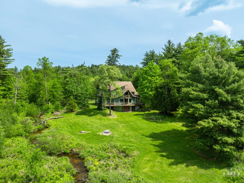 Side yard & stream