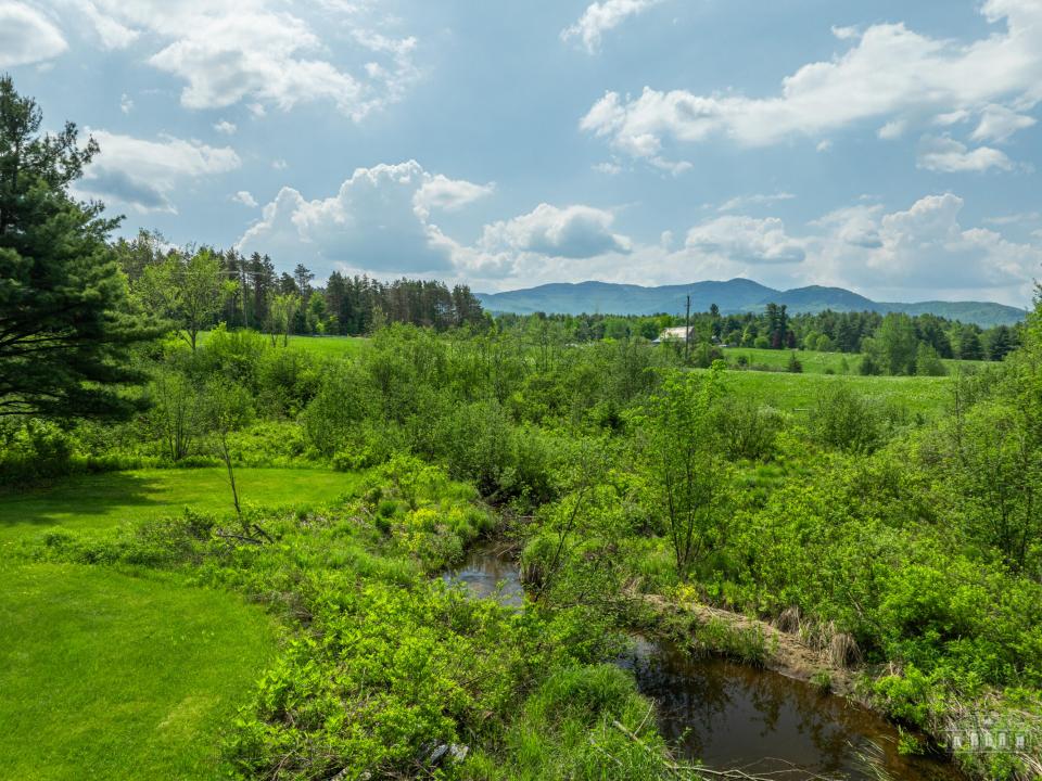 Stream in the back
