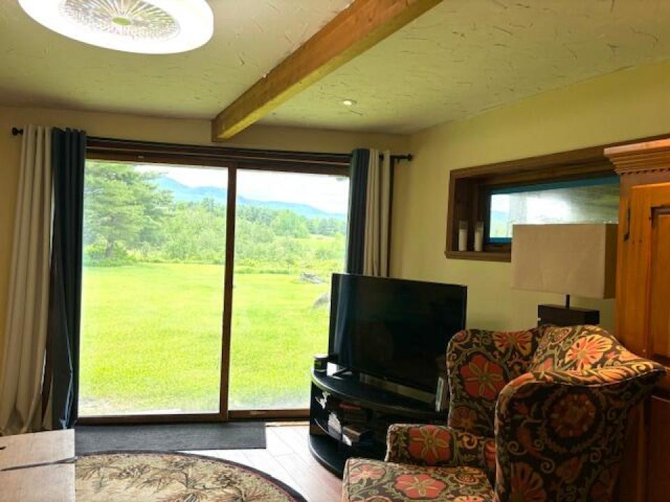 Bedroom in walkout basement