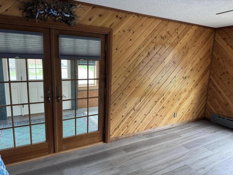 French Doors onto Front Porch