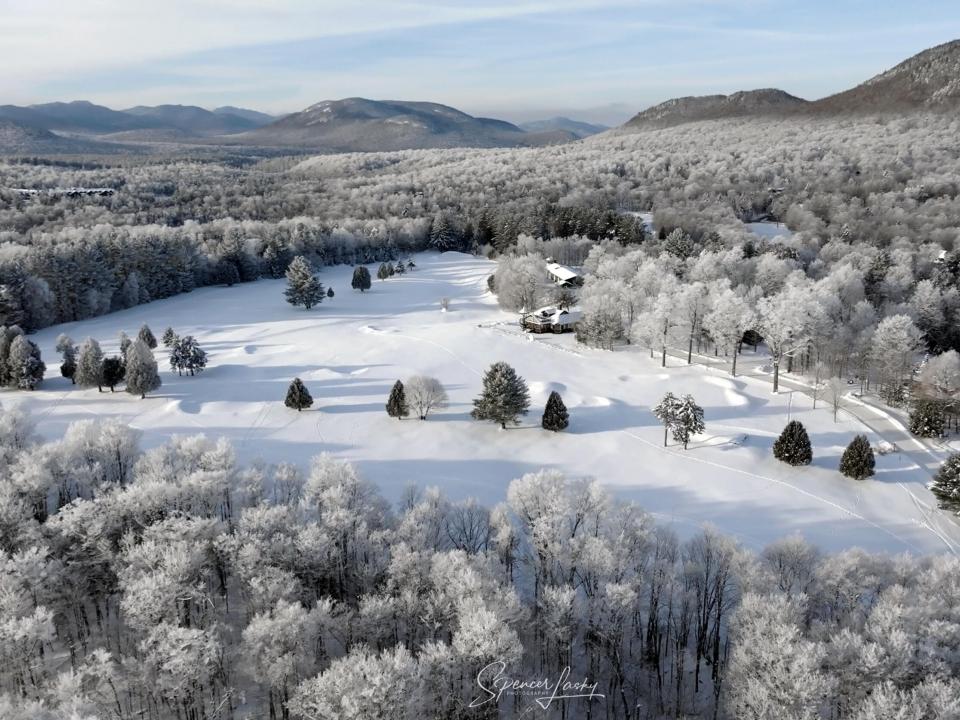 Golf Course in winter