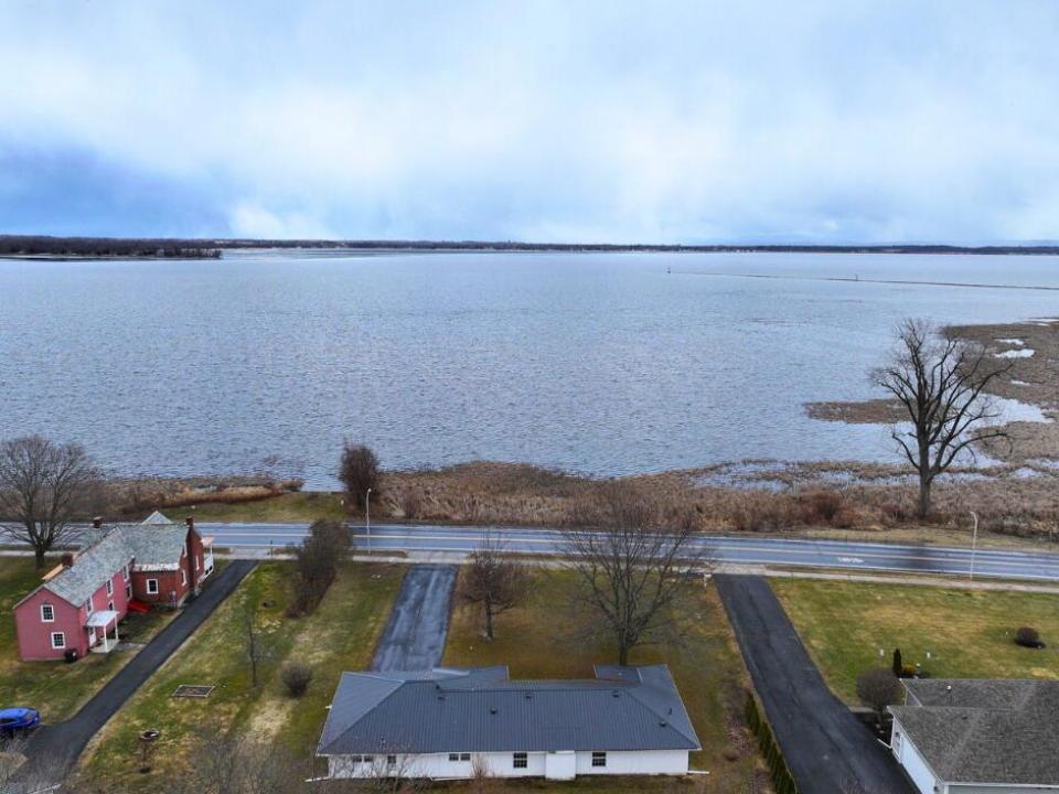 View of Lake - Drone