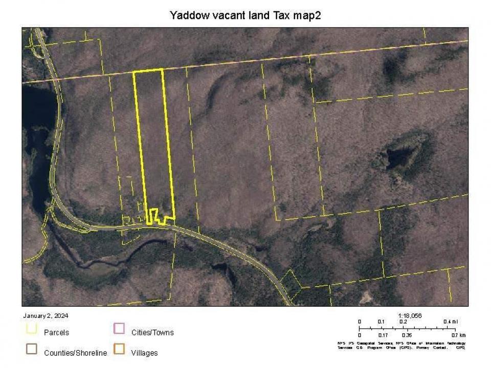 Yaddow vacant land Tax map2