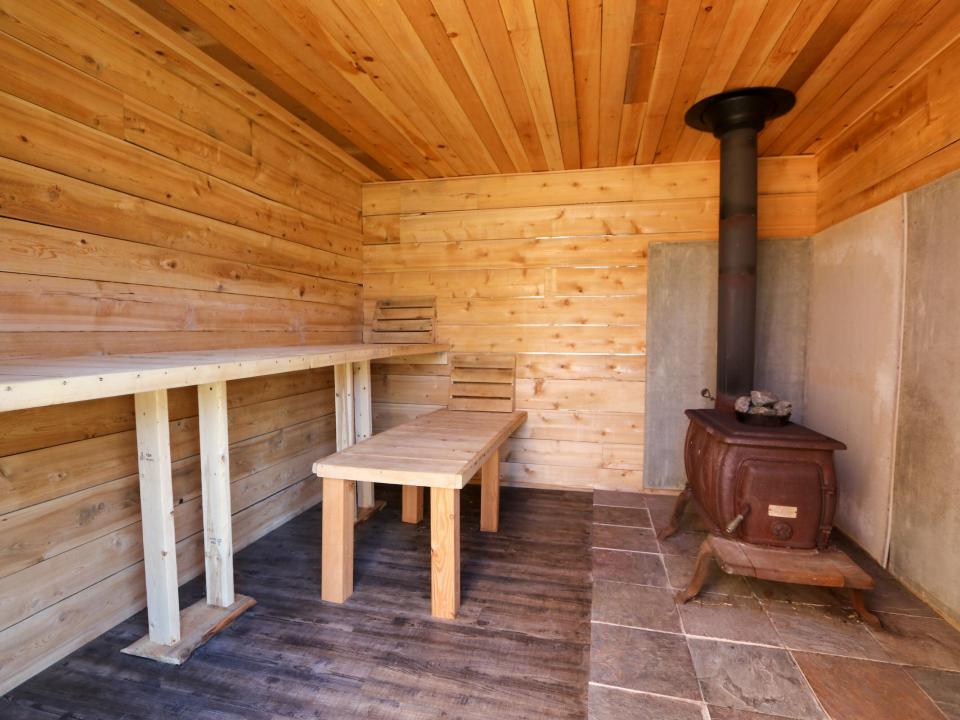 Sauna In Shed