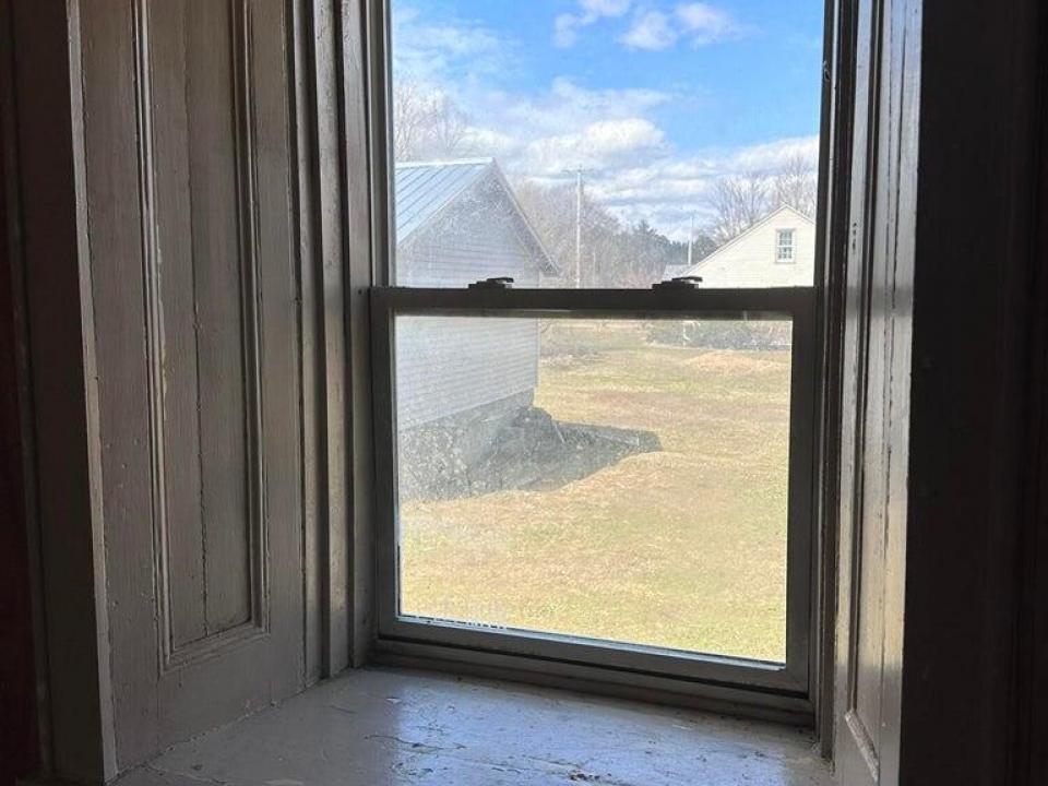 Charm of old window sill