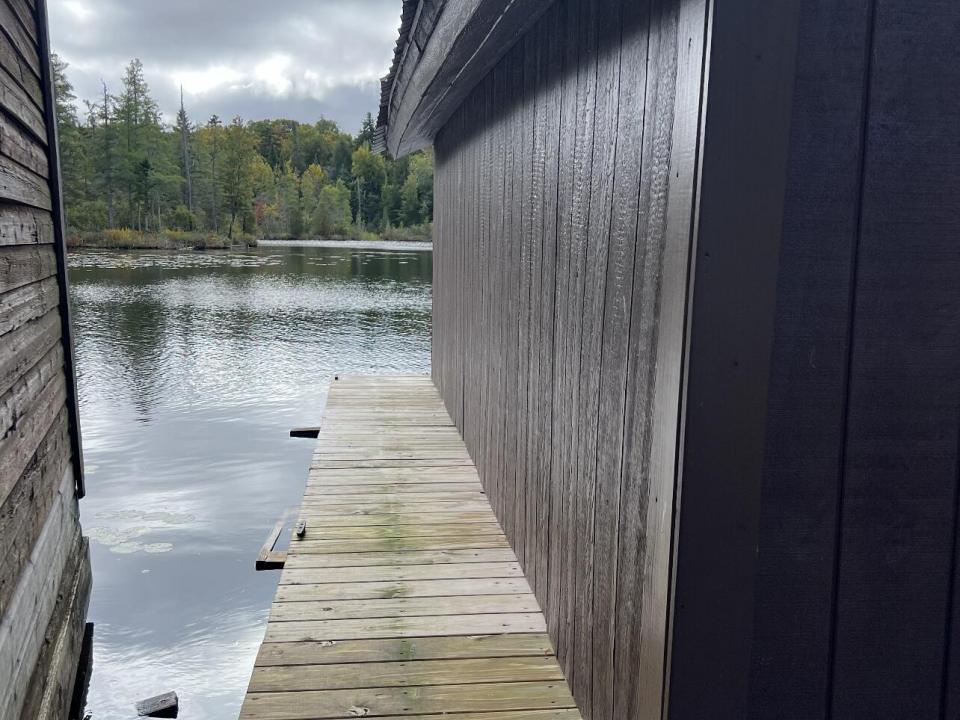Boat House Side Walkway