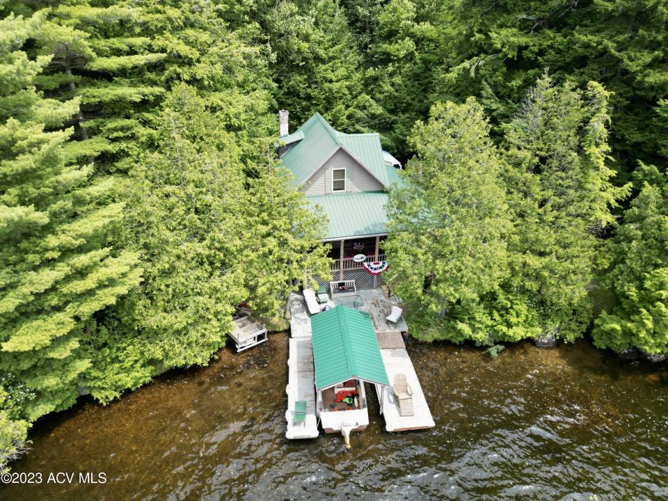 Camp Aerial From Water