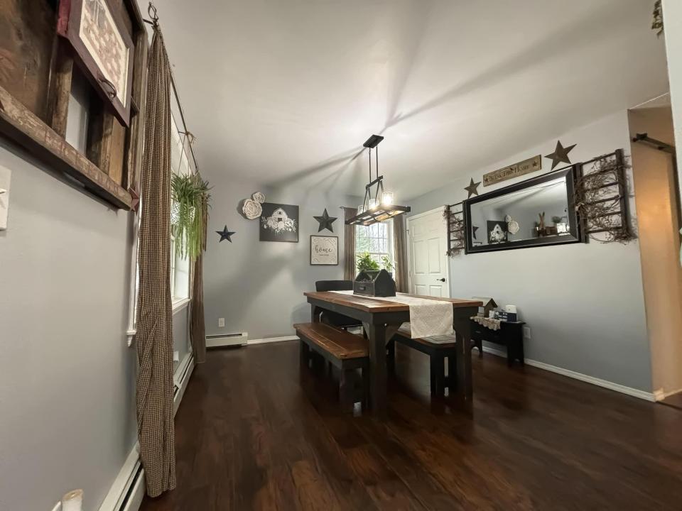 Living Room being used as dining room