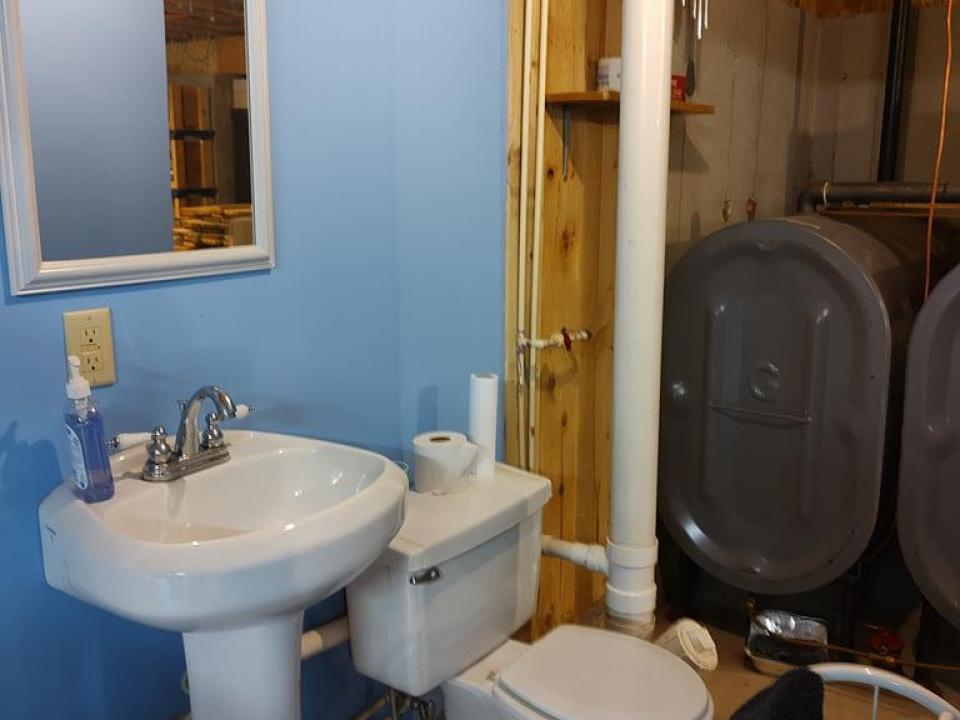 Located in the Basement