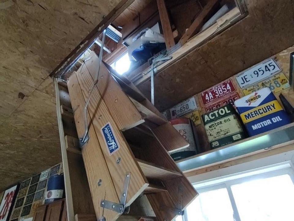 Workshop Overhead Storage Access