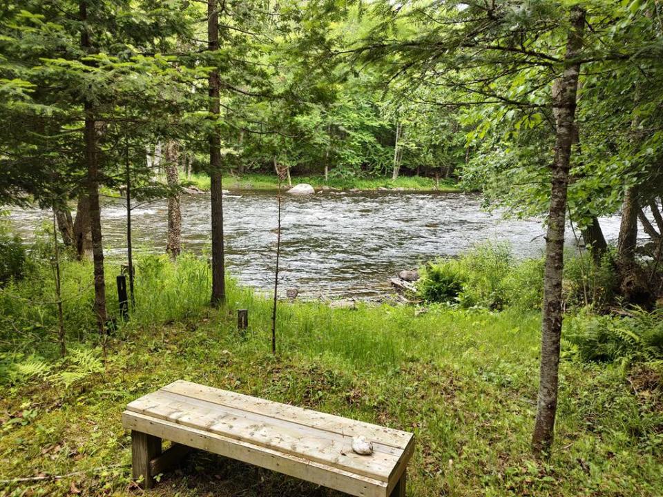 Sitting Area Along the River