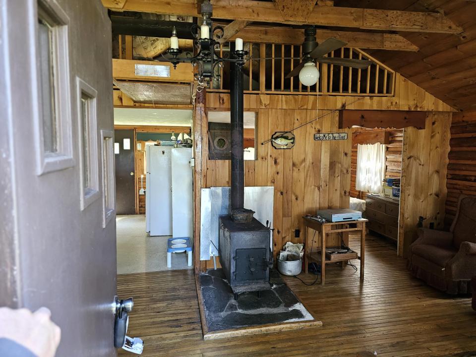 Inside Woodstove