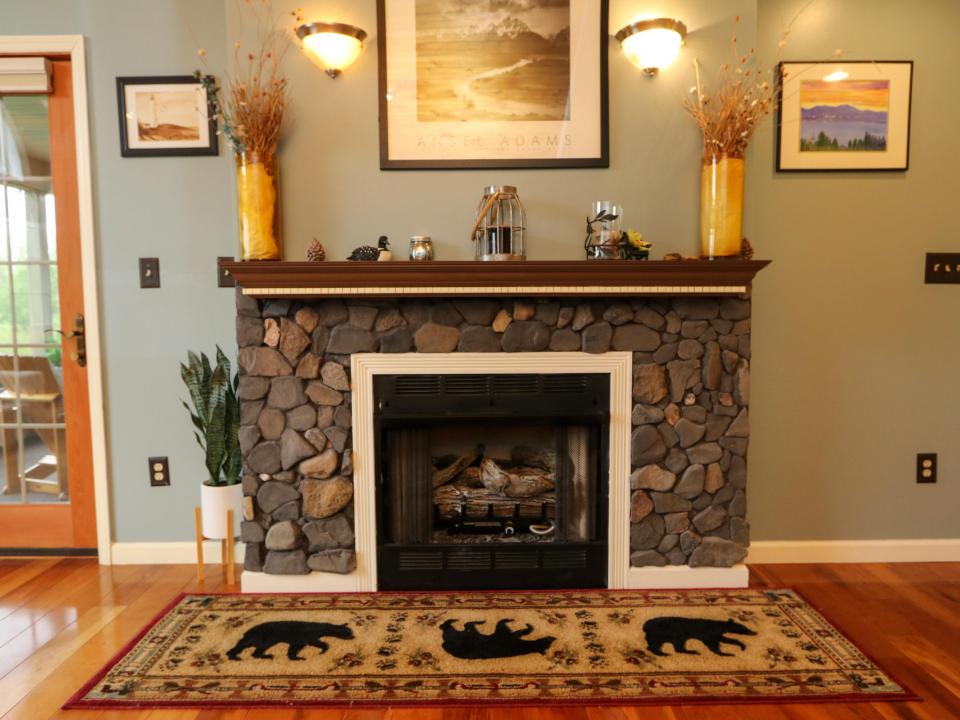 Primary Bedroom Fireplace