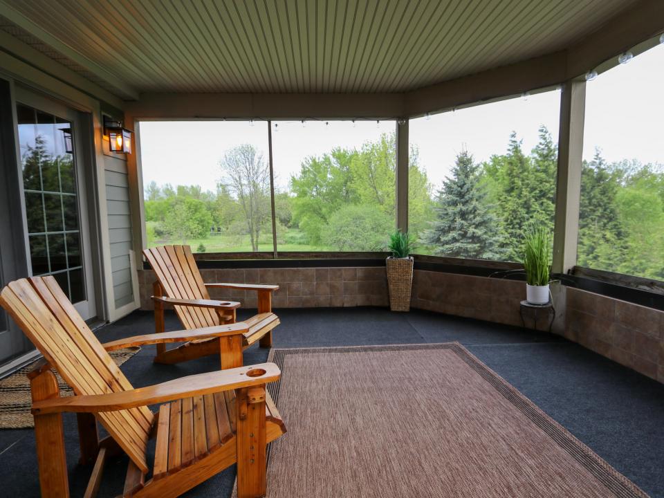 Primary Bedroom Screened In Balcony