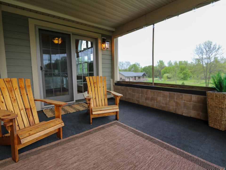 Primary Bedroom Screened In Balcony