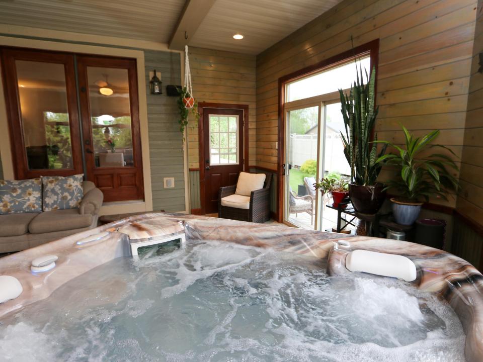 4 Season Sun Room with Spa
