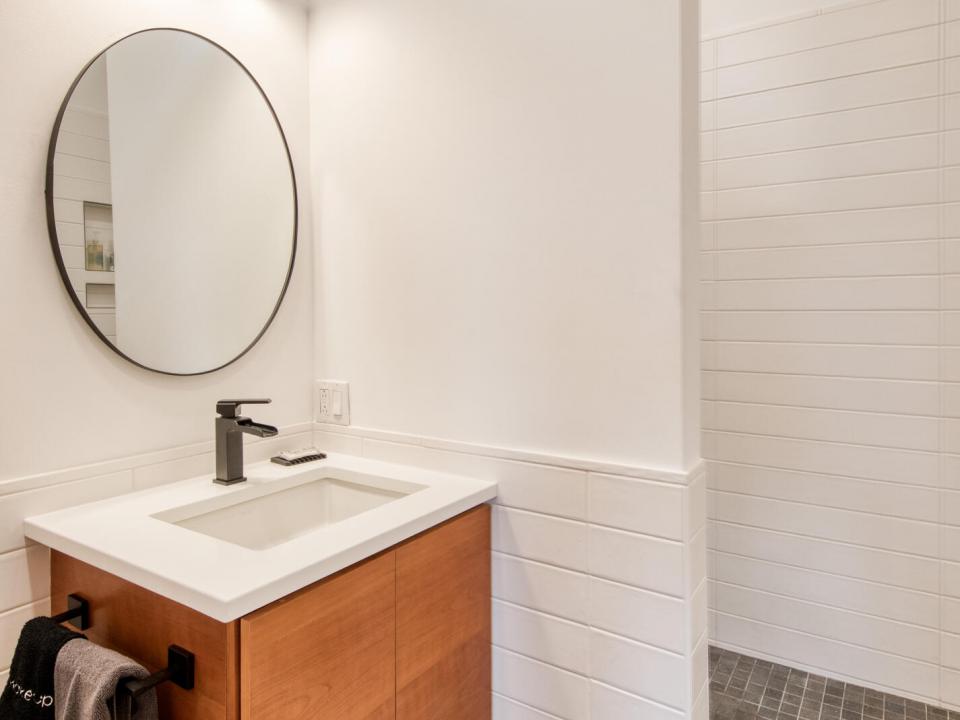 Bathroom off of Bedroom 2