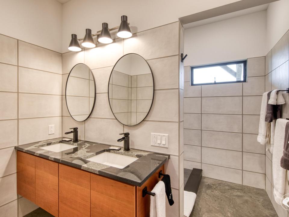 Bathroom off of Bedroom 3