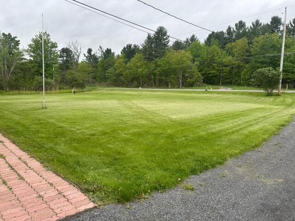 8566 Rt 22 Front yard