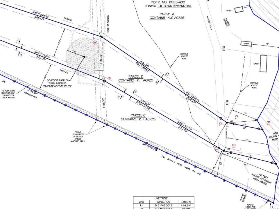 Labeled Map